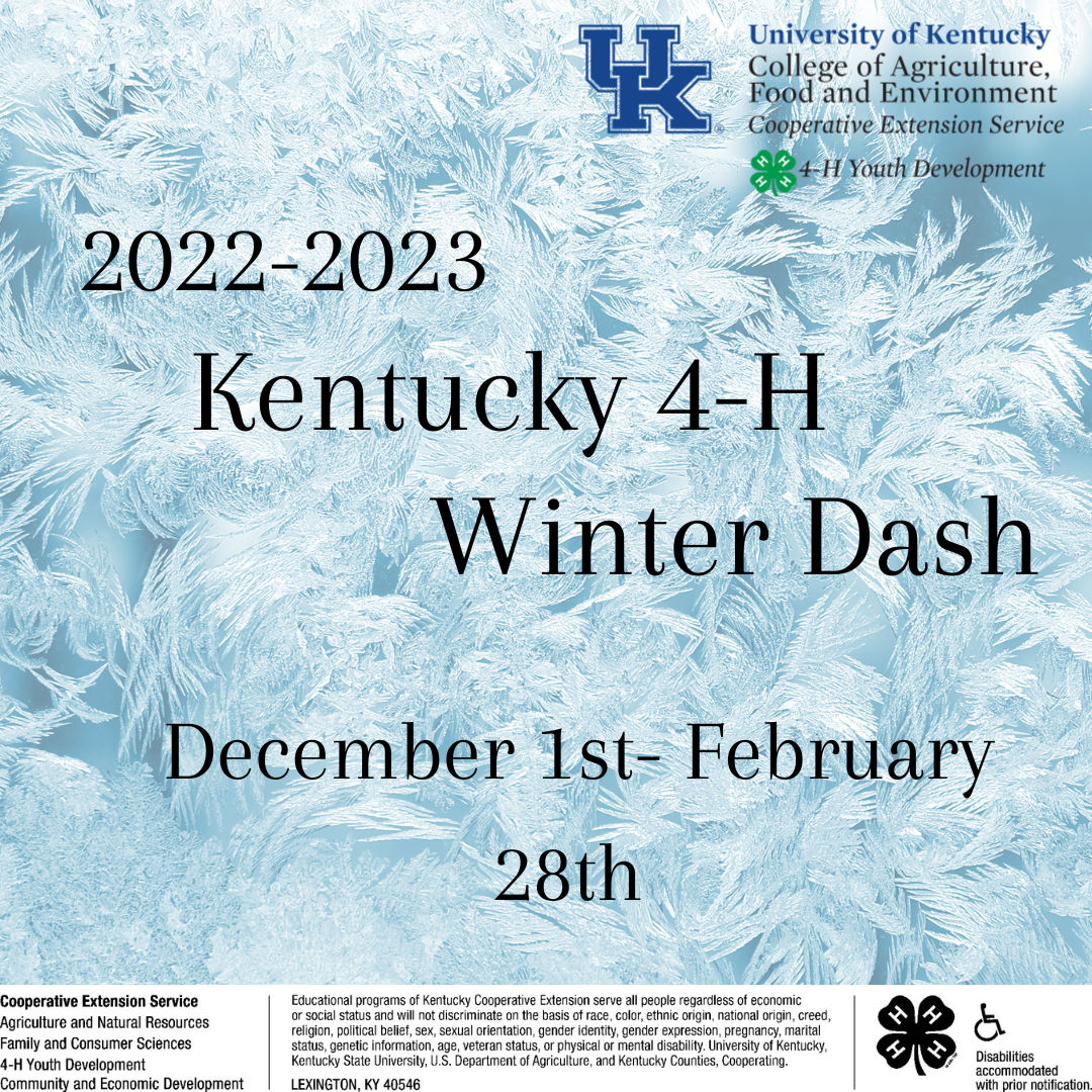 KY 4-H Winter Dash