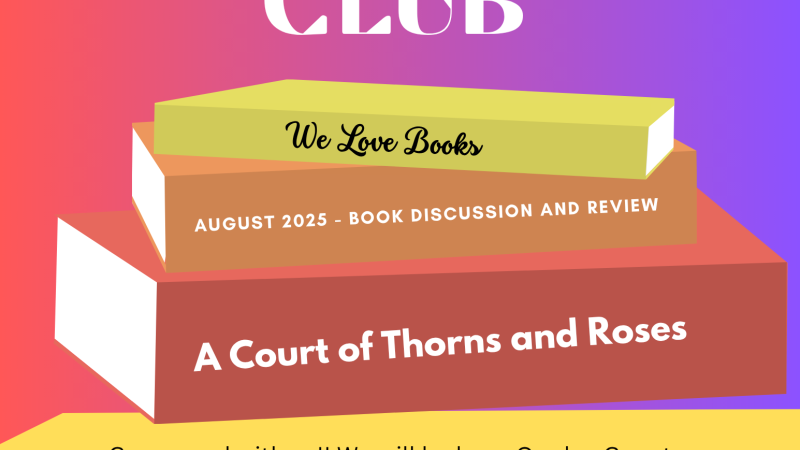 Book Club flyer